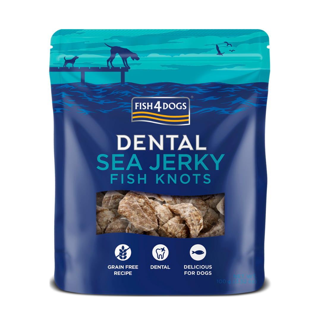 Fish4Dogs Dental Sea Jerky Fish Knots