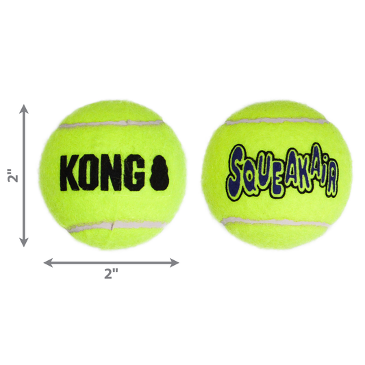 KONG SqueakAir Balls Small 2" 3pk
