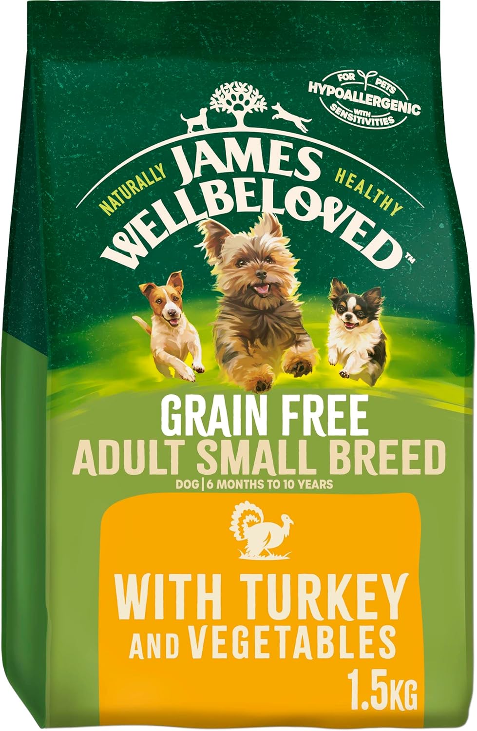 James Wellebeloved Adult Small Breed & Grain Free