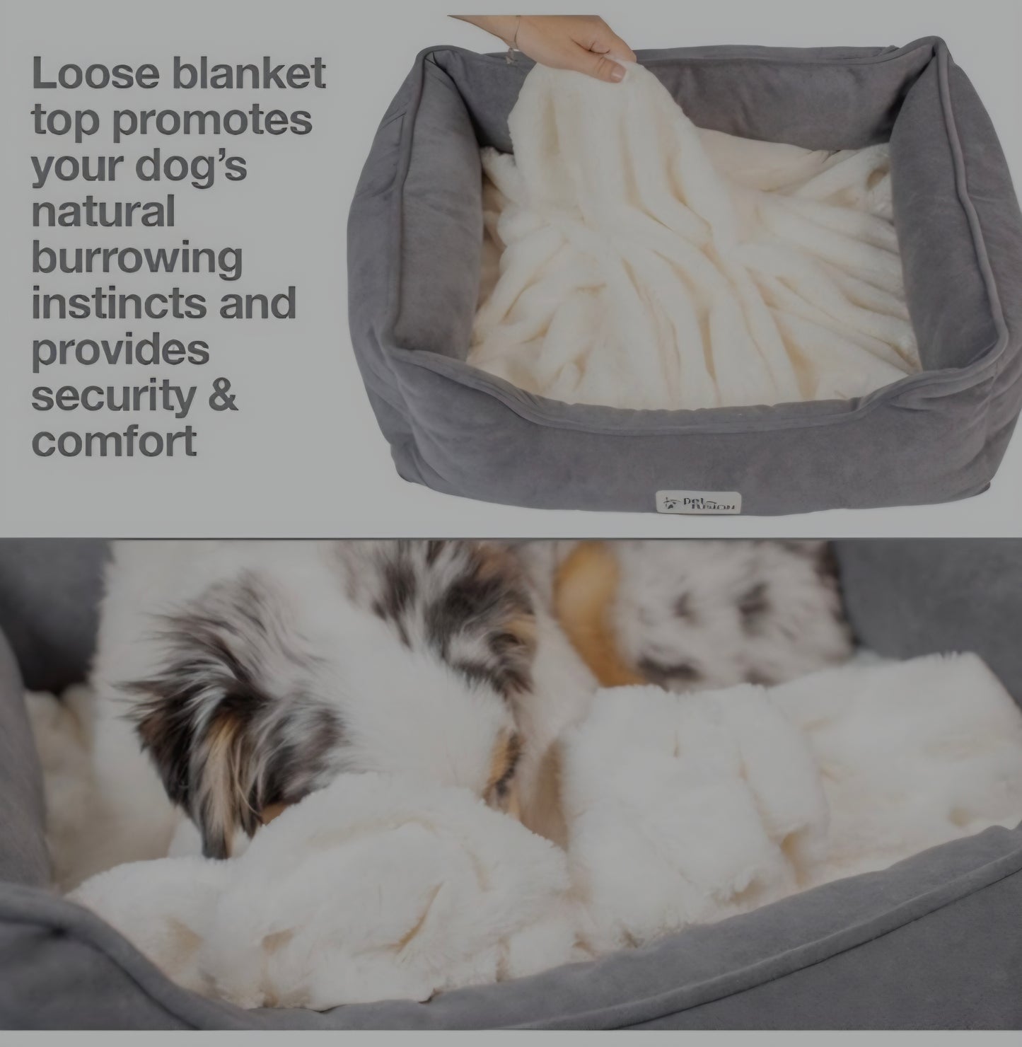 PetFusion Cuddler Dog Bed 25x21 Inch - Free Shipping - RRP£29.99