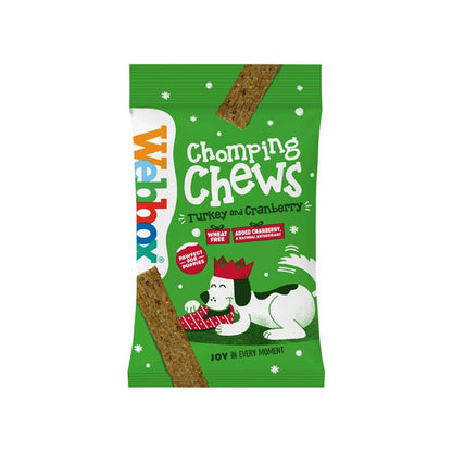 Webbox, Festive Chomping Chews Turkey with Cranberry