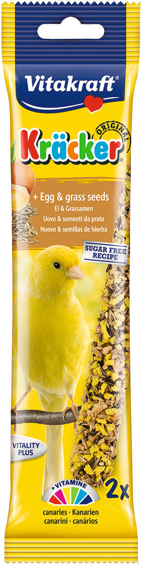 Vitakraft Canary Egg & Grass Seeds Kracker 60g