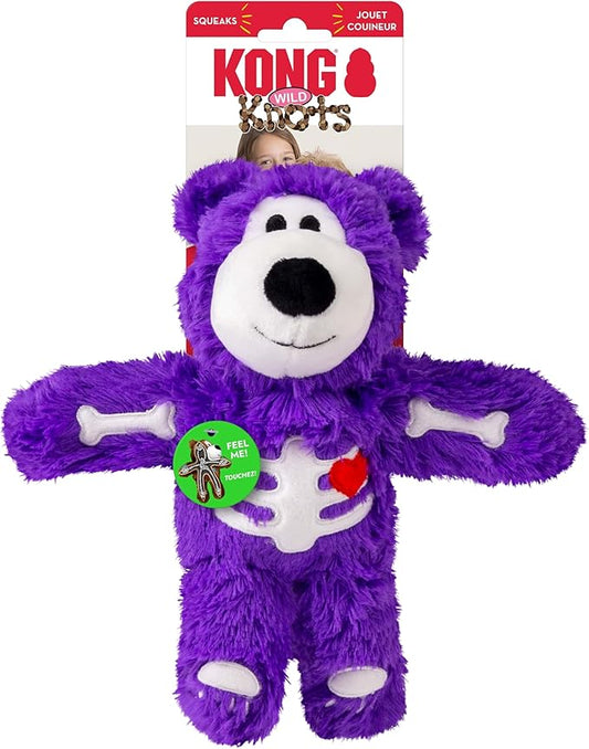 KONG Halloween Wild Knots Skeleton Bear Medium/Large