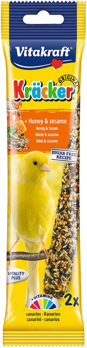 Vitakraft Canary Honey & Sesame Kracker 60g