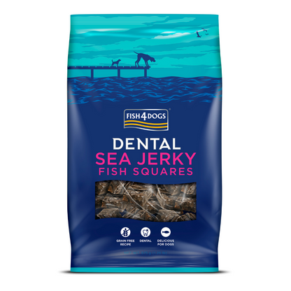 Fish4Dogs Dental Sea Jerky Fish Squares