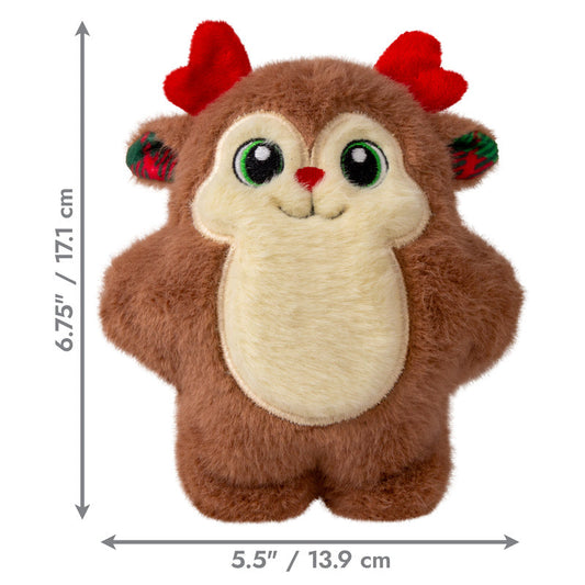 KONG Holiday Snuzzles Reindeer Small