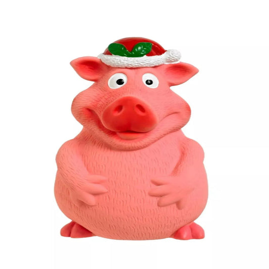 Smiley Christmas Pig