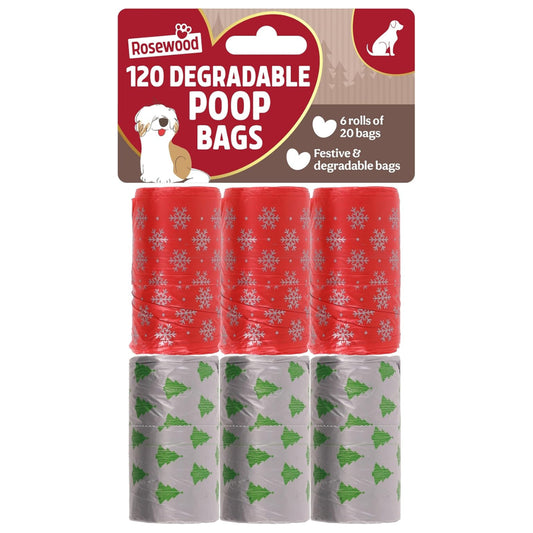 120PK Degradable Poo Bags